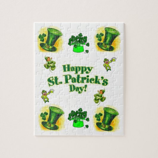 Puzzle de la Saint Patrick (Vertical)