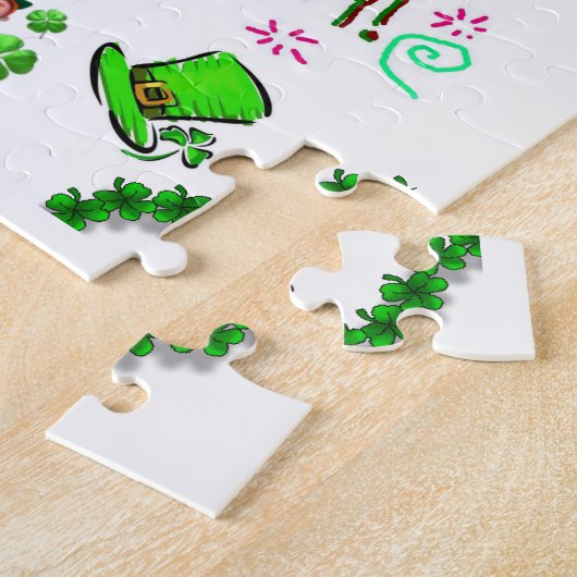 Puzzle de la Saint Patrick (Côté)