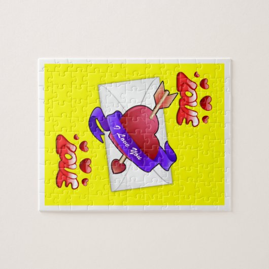 Puzzle de la Saint Valentin (Horizontal)