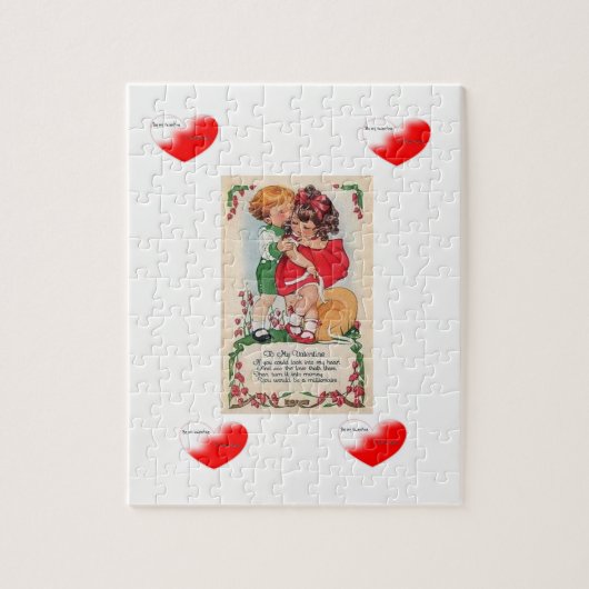Puzzle de la Saint Valentin (Vertical)
