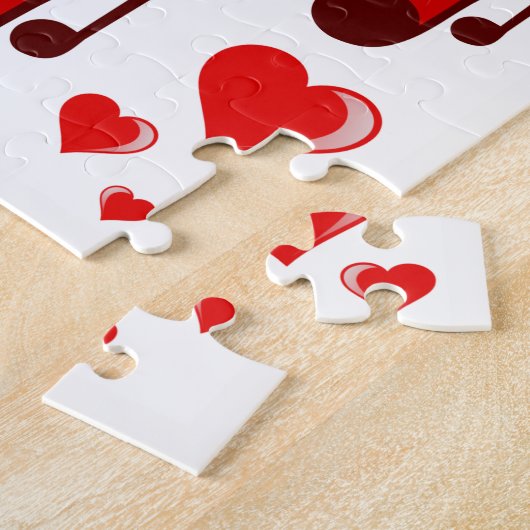 Puzzle de la Saint Valentin (Côté)