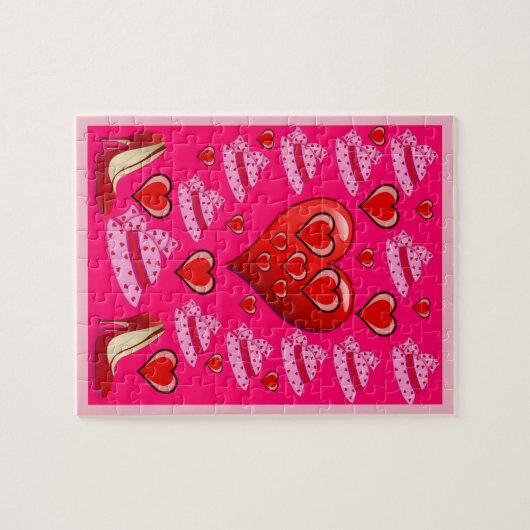 Puzzle de la Saint Valentin (Horizontal)
