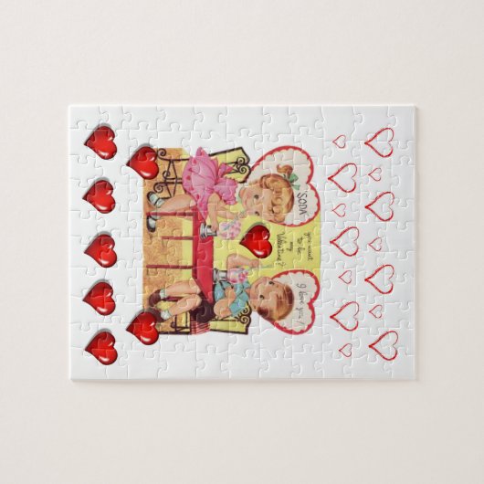 Puzzle de la Saint Valentin (Horizontal)