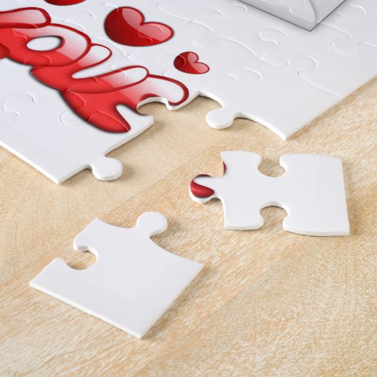 Puzzle de la Saint Valentin (Côté)