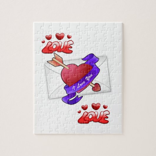 Puzzle de la Saint Valentin (Vertical)