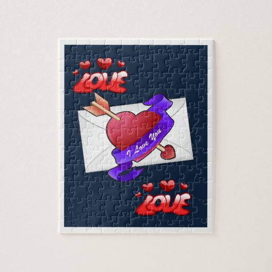 Puzzle de la Saint Valentin (Vertical)