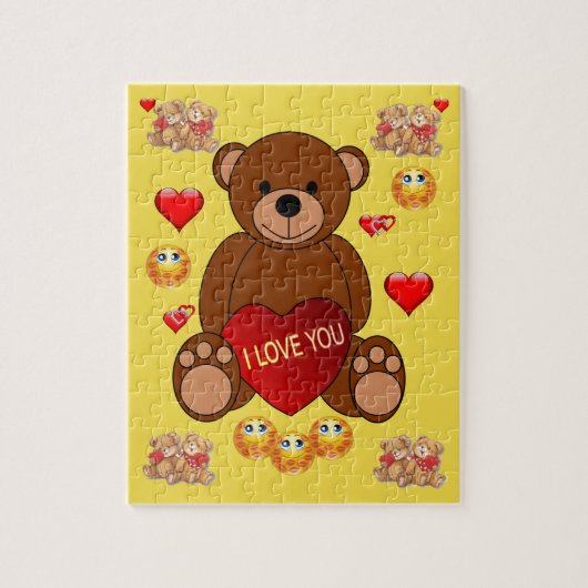 Puzzle de la Saint Valentin (Vertical)