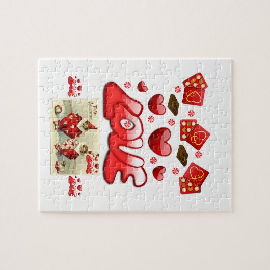 Puzzle de la Saint Valentin (Horizontal)