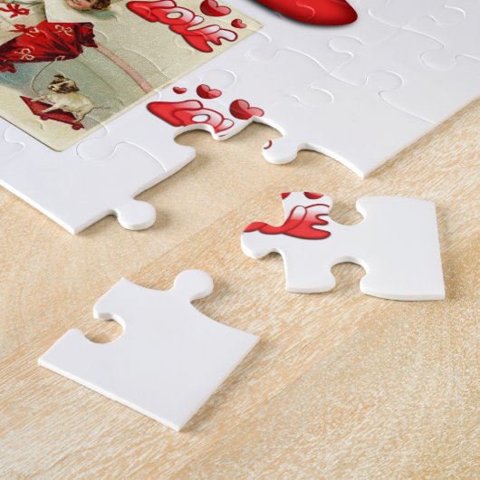 Puzzle de la Saint Valentin (Côté)