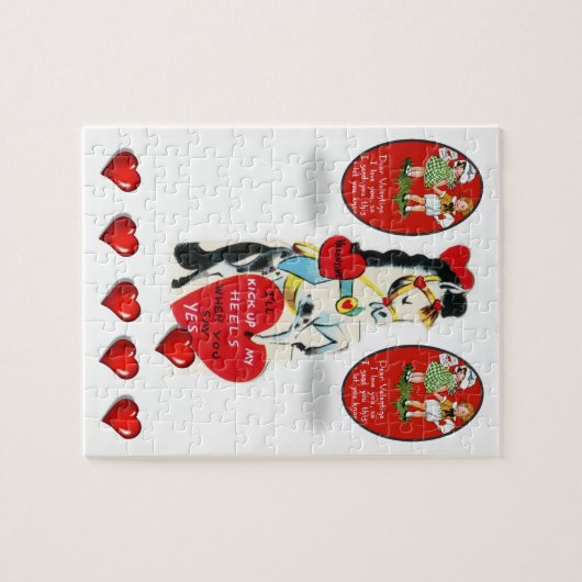 Puzzle de la Saint Valentin (Horizontal)