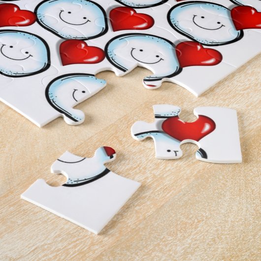 Puzzle de la Saint Valentin (Côté)