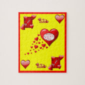 Puzzle de la Saint Valentin (Vertical)