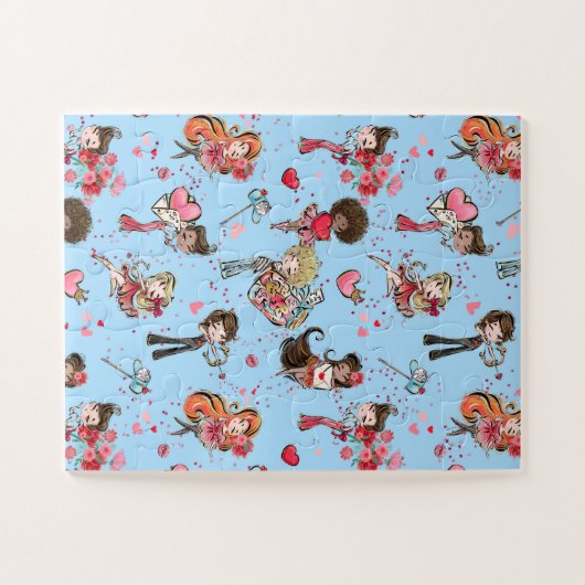 Puzzle de la Saint-Valentin (Horizontal)