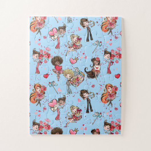 Puzzle de la Saint-Valentin (Vertical)