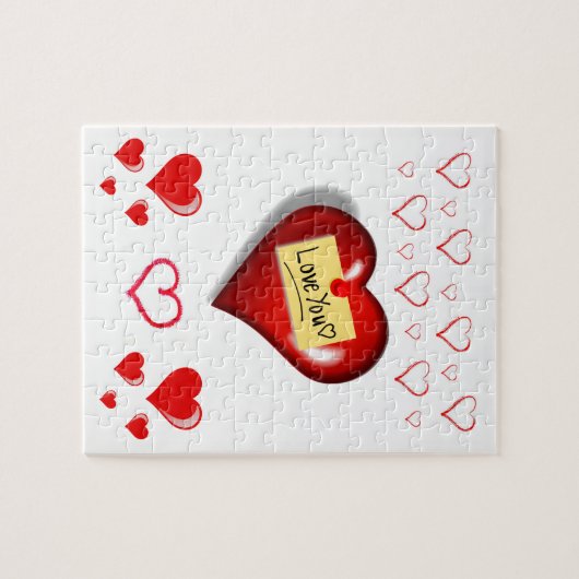 Puzzle de la Saint Valentin (Horizontal)