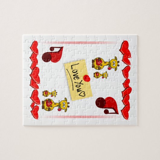 Puzzle de la Saint Valentin (Horizontal)
