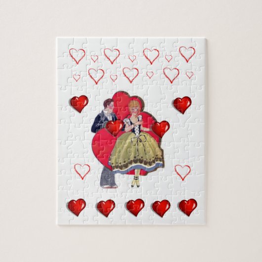 Puzzle de la Saint Valentin (Vertical)