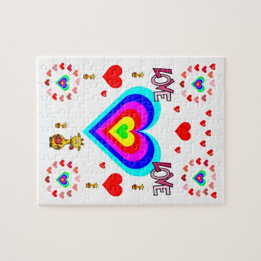 Puzzle de la Saint Valentin (Horizontal)