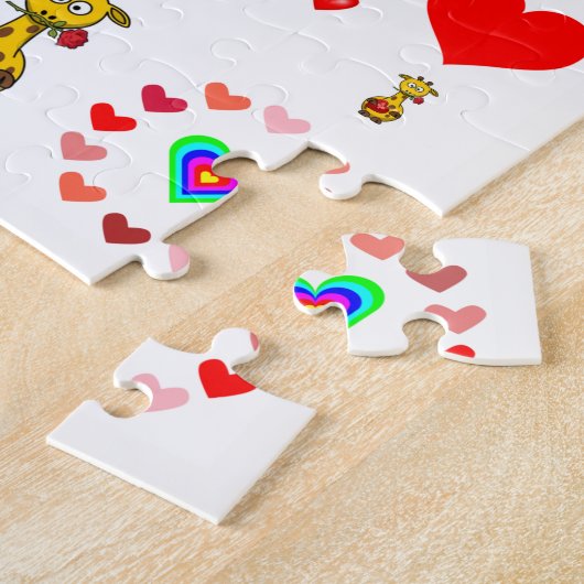 Puzzle de la Saint Valentin (Côté)