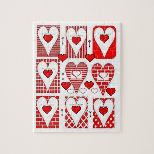 Puzzle de la Saint Valentin (Vertical)