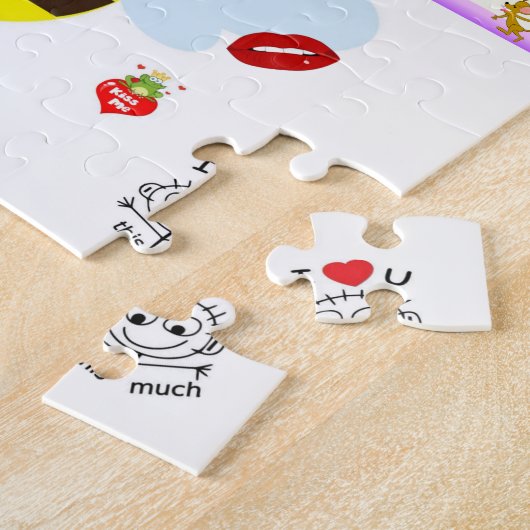 Puzzle de la Saint Valentin (Côté)