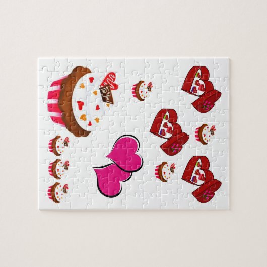 Puzzle de la Saint Valentin (Horizontal)