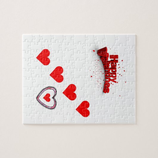 Puzzle de la Saint Valentin (Horizontal)