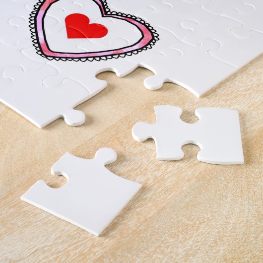 Puzzle de la Saint Valentin (Côté)