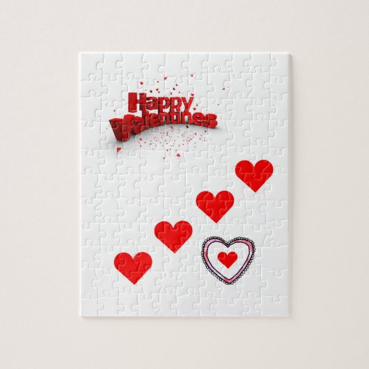 Puzzle de la Saint Valentin (Vertical)