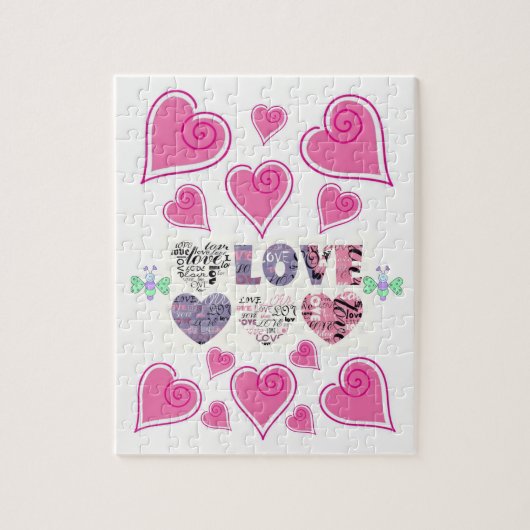 Puzzle de la Saint Valentin (Vertical)