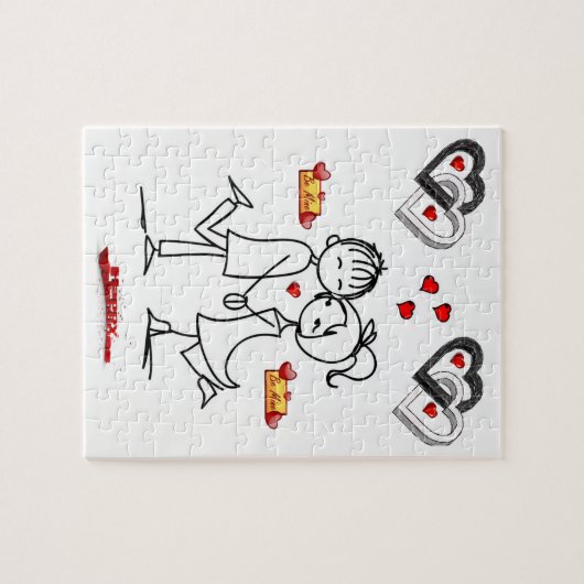 Puzzle de la Saint Valentin (Horizontal)