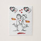 Puzzle de la Saint Valentin (Vertical)