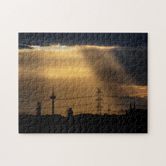 Puzzle de la skyline de Cologne (Horizontal)