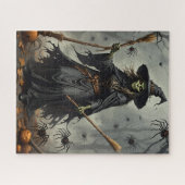 Puzzle de la sorcière effrayante (Horizontal)