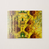 Puzzle de la tournesol des vrais amis (Horizontal)