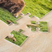 Puzzle de la vache Highland (Côté)