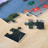 Puzzle de la vie à la plage (Côté)