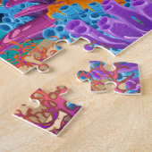 Puzzle de la vie marine drôle (Côté)