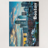 Puzzle de la ville de Boston Massachusetts (Vertical)