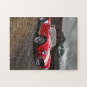 Puzzle de la voiture de sport rouge (Horizontal)
