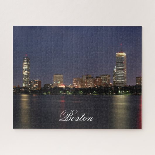 Puzzle de la vue panoramique de Boston Massachuset (Horizontal)