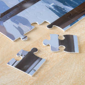Puzzle de lac hivernal cosy (Côté)