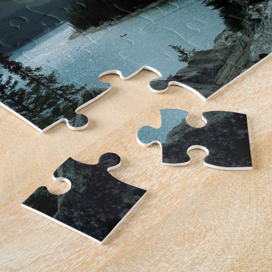 Puzzle de lac moraine (Côté)