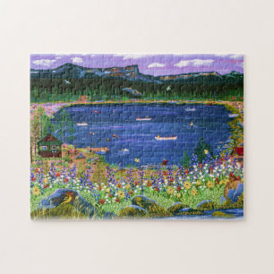 Puzzle de lac trois creeks