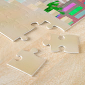 Puzzle de l'affiche de voyage Jérusalem Israël (Côté)