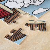 Puzzle de l'Afrique avec Akachi (110 morceaux) (Côté)