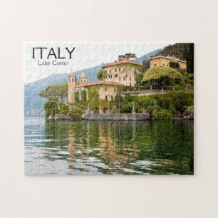 Puzzle de Lake Como en Italie