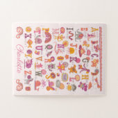 Puzzle de l'alphabet animal d'ABC (Horizontal)