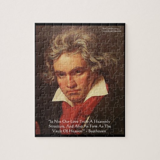 Puzzle de "L'amour céleste" de Beethoven (Vertical)