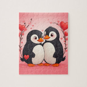 Puzzle de l'amour des manchots